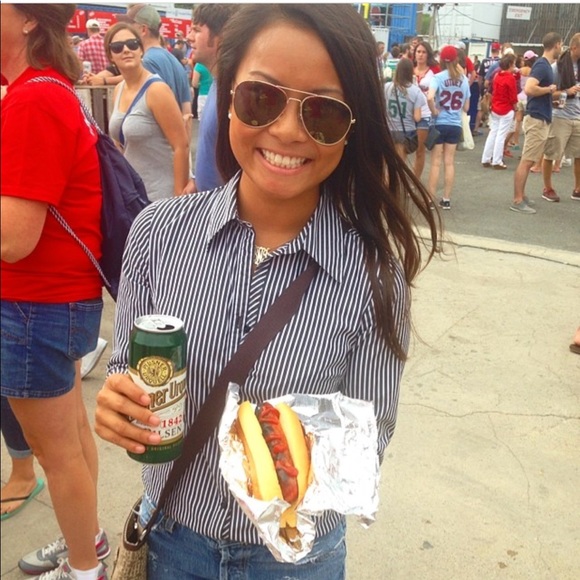 Ann Taylor button down - Picture 2 of 3